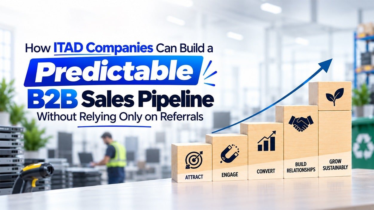 How ITAD Companies Can Build a Predictable B2B Sales Pipeline Without Relying Only on Referrals
